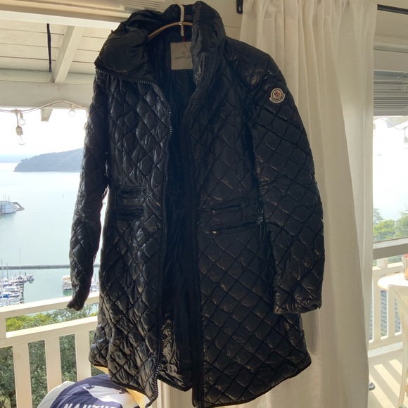 Moncler Gamme Rouge Jackets \u0026 Coats | The Most Spectacular Moncler Long Coat \u0026 Belt Too | Color: Black | Size: S | Savannahinlondo's Closet